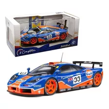 Mclaren F1 Gtr 1996 24h Le Mans Gulf Team Escala 1:18 Solido Color Azul