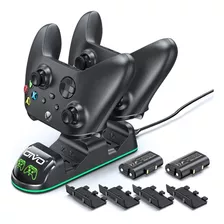 Carregador Oivo Com 2 Baterias Para Xbox One/series Controll
