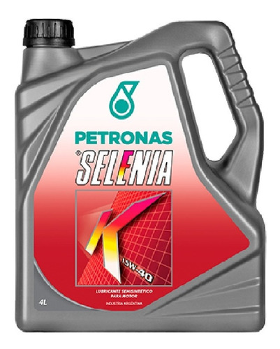 Aceite Lubricante Petronas Selenia K 15w40 X 4l