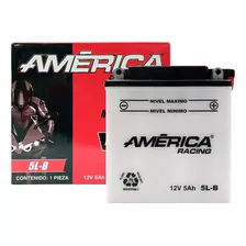 Bateria America Moto Pulsar Galaxy Gixxer Ybr125 5l-b