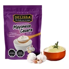 Mayonesa Casera En Polvo Sabor Ajo De 180gr Rinde 3.48kg