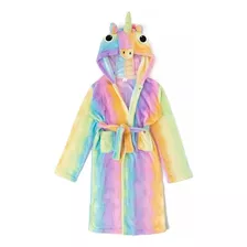 Pijama Bata Infantil Unicornios Estrella Arco Iris Kurugumi