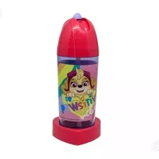 Vaso Botella Toma Jugo Con Bombilla Para Niño Paw Patrol