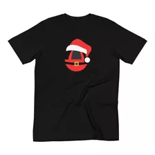 Playera Navideña. Esfera Navidad De Santa Claus. Tallas.