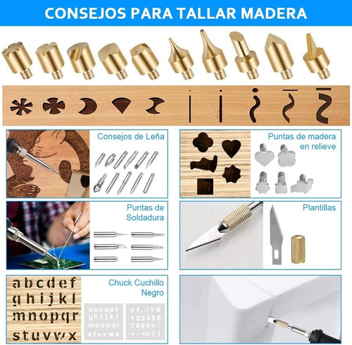 Pirograbador para marcar madera con calor