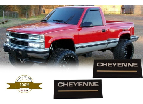  Emblemas Chevrolet Cheyenne Laterales  1991-1998. Foto 2