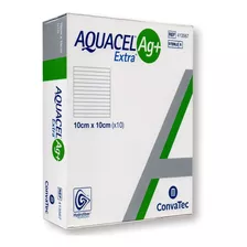 Aquacel Ag Extra Alginato De Plata 10x10 Cm Unidad Convatec