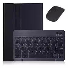 Funda Para iPad 10.2 7/8/9 Gen + Teclado Color + Slot Pencil