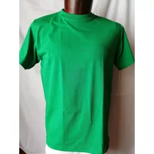 Camisetas Cuello Redondo Xxl 10 Colores En Algodón 180 Grs.