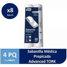 Sabanilla Médica Prepicada Advanced Tork 4 Paquetes 8 Rollos