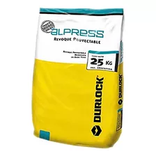 Yeso En Polvo Proyectable Alpress Durlock 25kg 