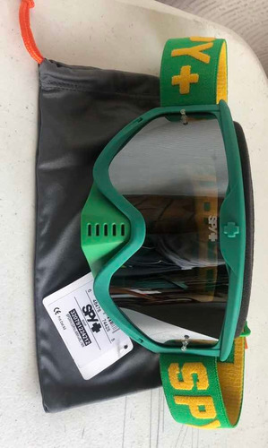 Goggles Para Motocross Spy Whip Speed Week (verde) Espejo. Foto 5