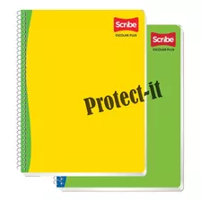 2 Cuadernos Profesionales Scribe 200 Hojas C/u 5 Divisiones