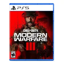 Jogo Call Of Duty Modern Warfare 3 Ps5 Midia Fisica