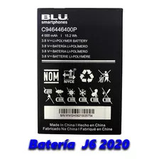 Batería Blu J6 2020 Serie C946446400p 4.000mah 15.2wh Nueva