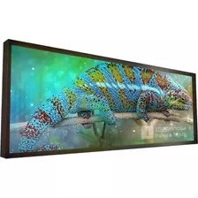 Painel De Led P5 De 2m X 40cm Full Color Suporta Vídeos Rgb 