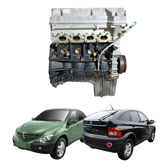 Motor Parcial Ssangyong Actyon 2.3 Gasolina 2009 2011 1