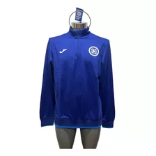 Sudadera Entreno Medio Cierre Joma Club De Futbol Cruz Azul