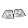 Bmw 320 325 330 2002 - 2005 Juego Faros Ojo De Angel Negros