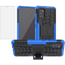 Funda Negra Para Galaxy A31 Con Protector De Pantalla