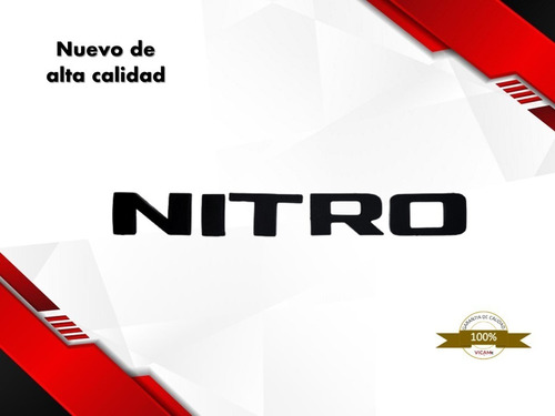  Emblema Lateral Compatible Con Dodge Nitro 2007-2011 Foto 5