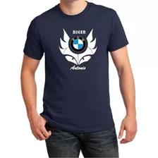 Playera Yazbek Para Caballero Biker Bmw Con Tu Nombre 