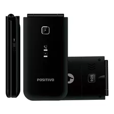 Celular Abre E Fecha Positivo Flip P50 Dual Sim Botão Sos