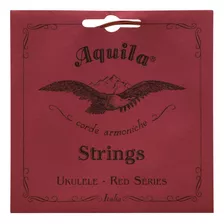 Aquila Rojo Series Aq-90para Ukelele Y Banjode Alto Gconjunt