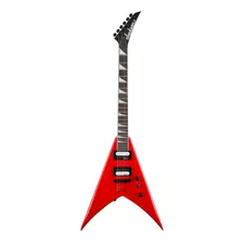 Guitarra Eléctrica Jackson Js Series King V Js32t De Álamo Ferrari Red Brillante Con Diapasón De Amaranto