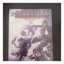 Mangá Ataque Dos Titãs - Volúme 26 Novo