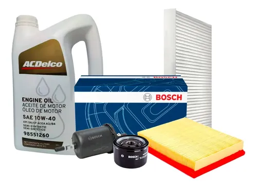 Kit Filtros + Aceite 10w40 Chevrolet  Corsa 1.4/1.6
