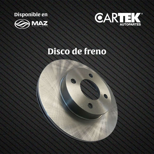 Disco Freno Delantero Para Kia Ronda 2010-11-2012 L4 2.4 Ck Foto 2