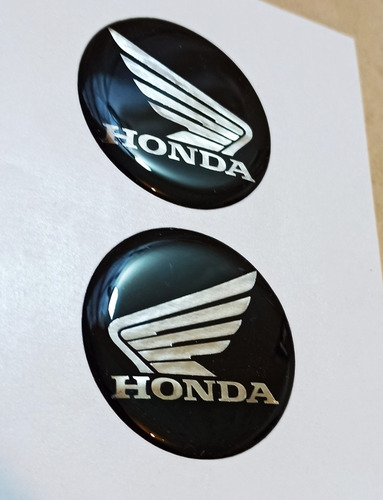 Logo, Emblema Stiker Ecapsulado Para Moto Honda Foto 4