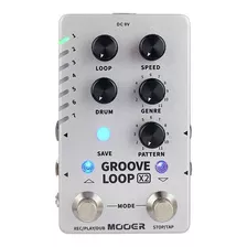 Amplificador De Guitarra Mooer Groove Loop X2 Effect