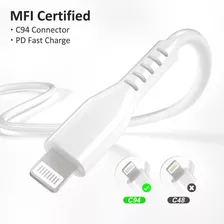 Cable Usb C A Lightning 2 Unidades, Cargador Para iPhone 13,