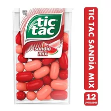 Tic Tac Sabor Sandia Mix (caja Con 12 Unidades)