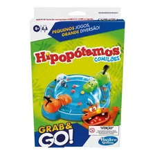 Jogo Grab And Go Hipopótamos Comilões F8255 - Hasbro