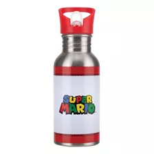 Botella Super Mario Con Bombilla
