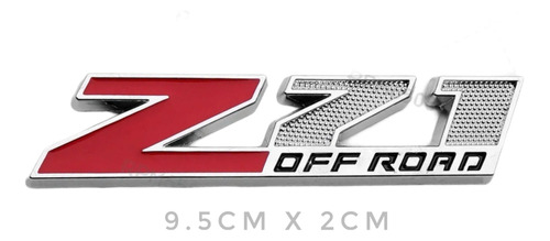 Emblema Chevrolet Z71 Parrilla O Costado Foto 5