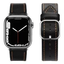 Correas De Cuero Compatibles Con Apple Watch Band 49 Mm, 45