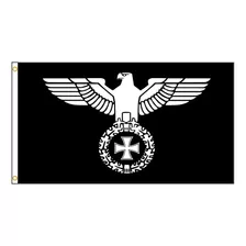 Bandera De Águila Del Imperio Alemán Grande 90x150cm Negra