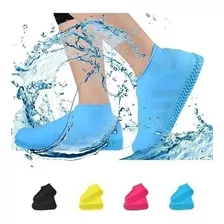 Zapatones Silicona Talles 35-39 Cubre Calzado Protec Lluvia 