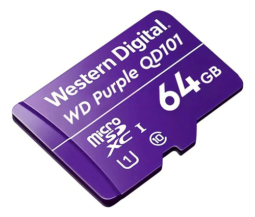 Tarjeta Micro Sd Wd Purple Sc 64gb