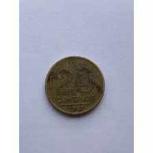 Moneda De 20 Centavos De Brasil Del Año 1947