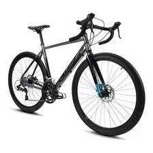 Bicicleta Alubike Mazzima Ruta 14 Velocidades Rodada 700 Color Gris Tamaño Del Cuadro 51 Cm