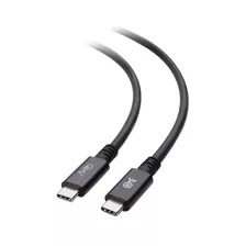 Cable Usb C A Usb C, 2,6 Pies/40 Gbps/100 W