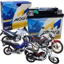 Bateria Moura Moto Cg Biz Nxr 125 150 160 Pop 100 Ma5d 5a