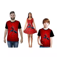 Kit Vestido Mais Duas Camisetas Adulto Ou Infantil Filme Ara