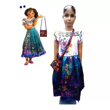 Fantasia Infantil Roupa Luxo Mirabel Filme Encantos 