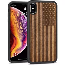 Funda Para iPhone X / Xs (diseno Bandera De Ee. Uu)